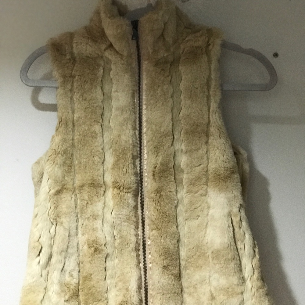 Faux fur Express vest